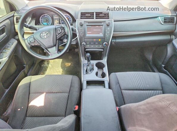 4T4BF1FK7GR538222 2016 TOYOTA CAMRY Угольный Вид панели приборов