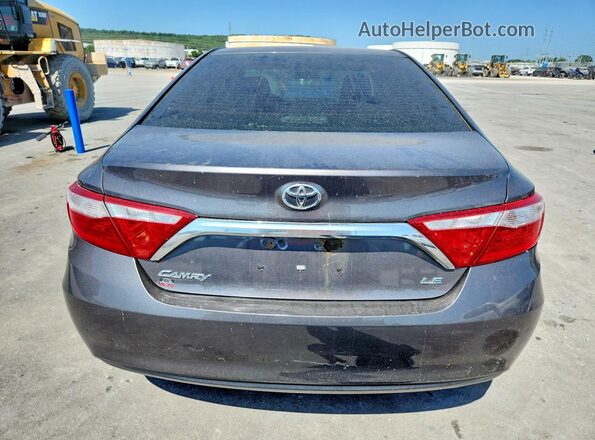 4T4BF1FK7GR538222 2016 TOYOTA CAMRY Угольный Вид сзади