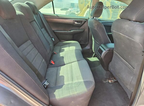 4T4BF1FK7GR538222 2016 TOYOTA CAMRY Угольный Вид задних сидений