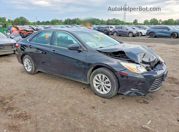 4T4BF1FK7GR564125 2016 TOYOTA CAMRY Black წინა მარჯვენა