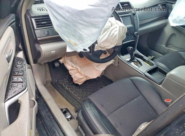 4T4BF1FK7GR567669 2016 TOYOTA CAMRY Blue Widok deski rozdzielczej