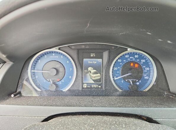 4T4BF1FK8GR549794 2016 TOYOTA CAMRY Beige Instrument cluster view