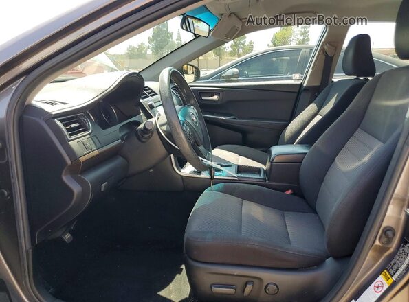 4T4BF1FK8GR571018 2016 TOYOTA CAMRY Charcoal Вид салону спереду
