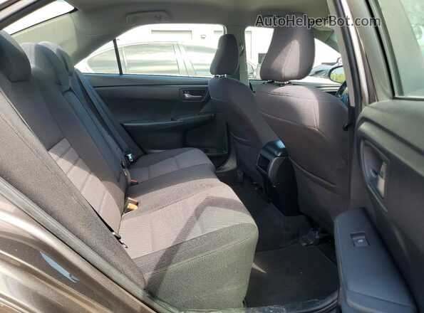 4T4BF1FK8GR571018 2016 TOYOTA CAMRY Charcoal Вид задніх сидінь