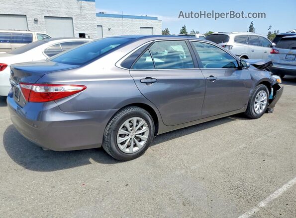 4T4BF1FK8GR571018 2016 TOYOTA CAMRY Charcoal Задня права чверть