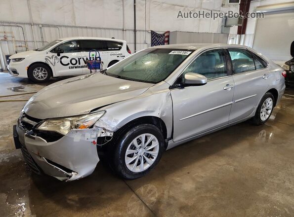 4T4BF1FK8GR573870 2016 TOYOTA CAMRY Silver უკანა მარცხენა