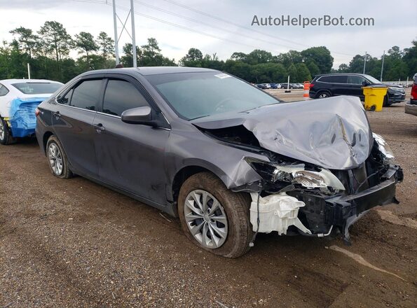 4T4BF1FK9GR526475 2016 TOYOTA CAMRY Gray Przód prawy