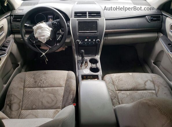 4T4BF1FK9GR526475 2016 TOYOTA CAMRY Gray Widok deski rozdzielczej