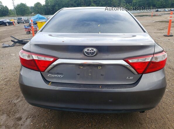 4T4BF1FK9GR526475 2016 TOYOTA CAMRY Gray Widok z tyłu