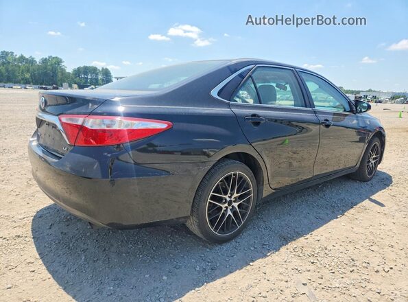 4T4BF1FK9GR556463 2016 TOYOTA CAMRY Black უკანა მარჯვენა