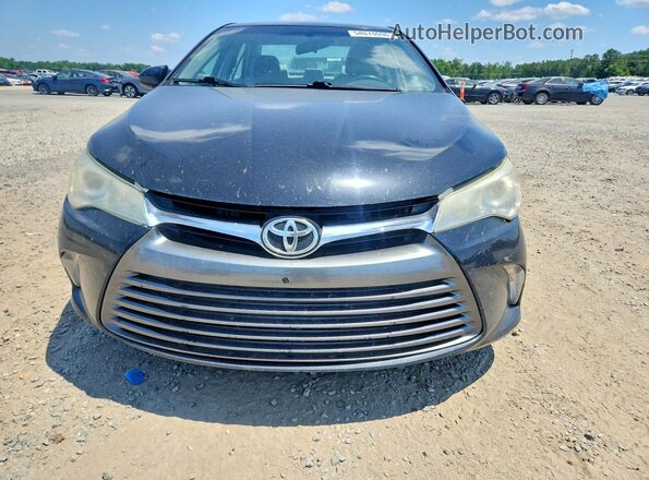 4T4BF1FK9GR556463 2016 TOYOTA CAMRY Black წინა ხედი