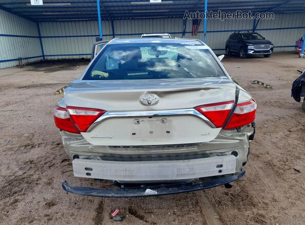 4T4BF1FK9GR557418 2016 TOYOTA CAMRY Tan Vista trasera