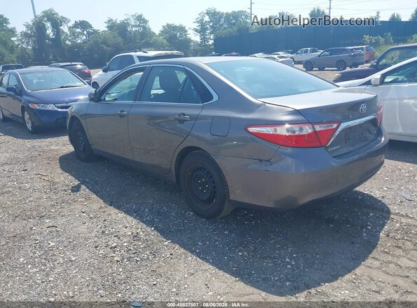 4T4BF1FKXGR570243 2016 TOYOTA CAMRY Gray უკანა მარცხენა