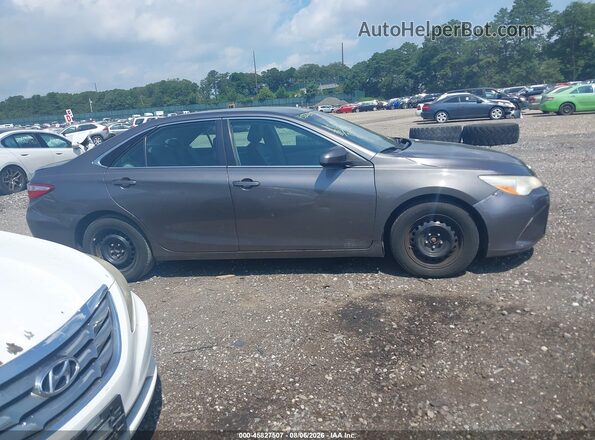 4T4BF1FKXGR570243 2016 TOYOTA CAMRY Gray სალონის 360-გრადუსიანი ხედი