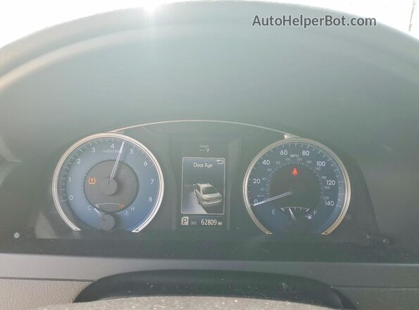 4T4BF1FKXGR574843 2016 TOYOTA CAMRY White Widok zestawu wskaźników