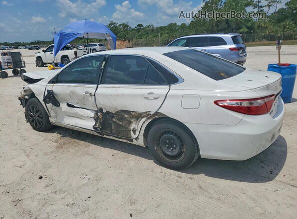 4T4BF1FKXGR574843 2016 TOYOTA CAMRY White Tył lewy