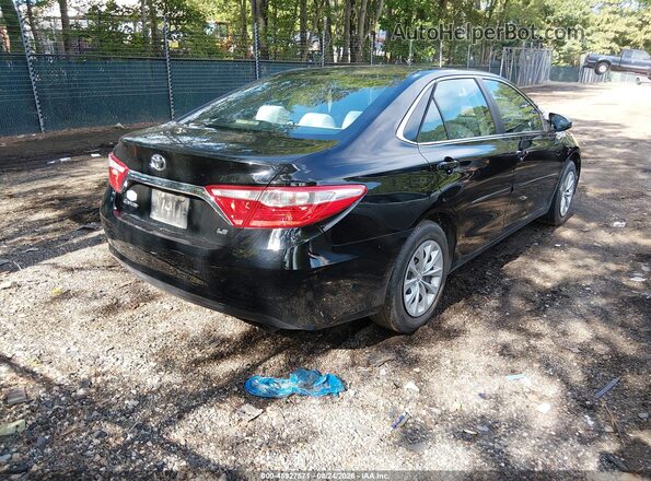 4T4BF1FKXGR579525 2016 TOYOTA CAMRY Black Հետևի աջ