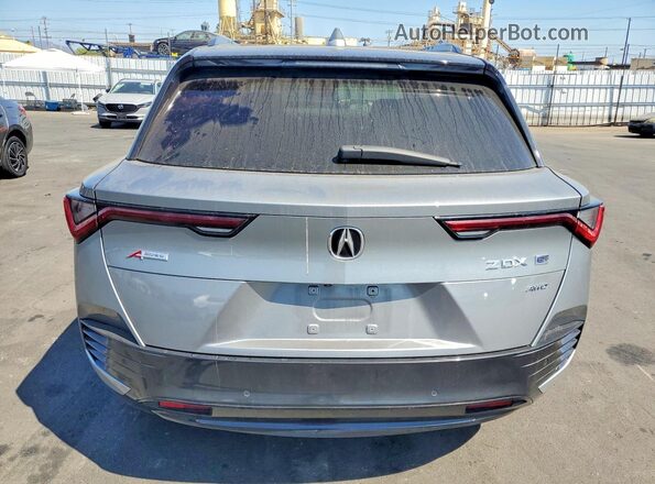 4W5KHNRL0RZ503485 2024 ACURA ZDX Silver Widok z tyłu