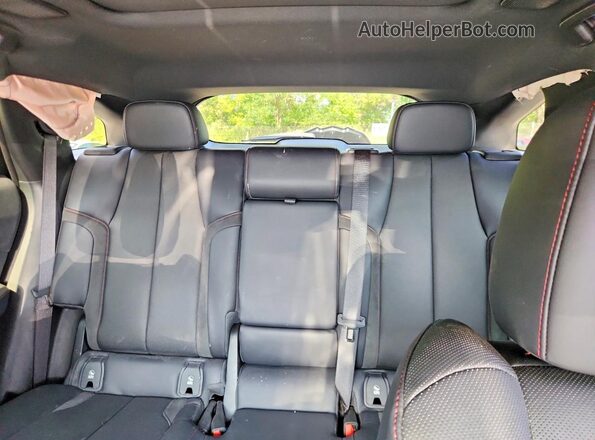 4W5KHNRL0RZ504197 2024 ACURA ZDX White Vista de los asientos traseros