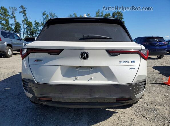4W5KHNRL3RZ505196 2024 ACURA ZDX White Հետևի տեսք