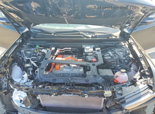 4W5KHNRL3RZ512374 2024 ACURA ZDX Black Vista del compartimento del motor