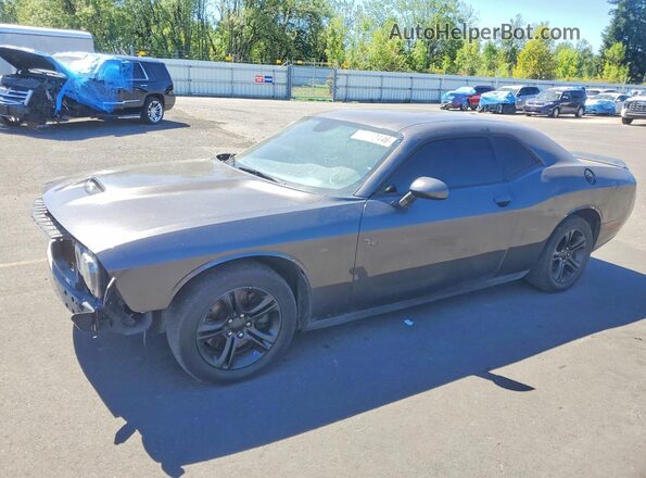 2C3CDZJG7KH737314 2019 DODGE CHALLENGER Серый Задняя левая четверть