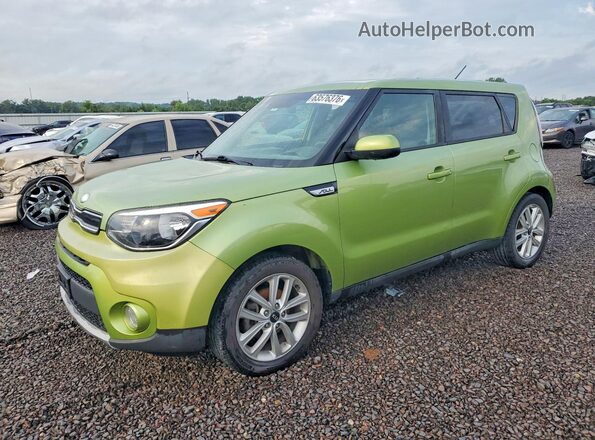 KNDJP3A50H7876713 2017 KIA SOUL Зеленый Задняя левая четверть