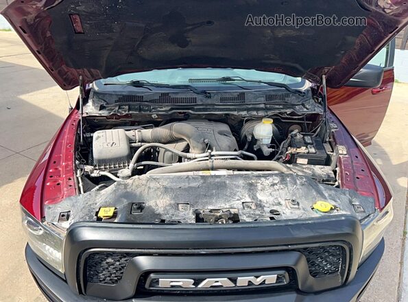 1C6RR6GT9KS647964 2019 RAM 1500 Red წინა პანელის ხედი