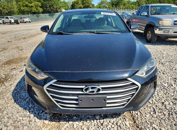 5NPD84LF8JH215101 2018 HYUNDAI ELANTRA Черный Вид сзади