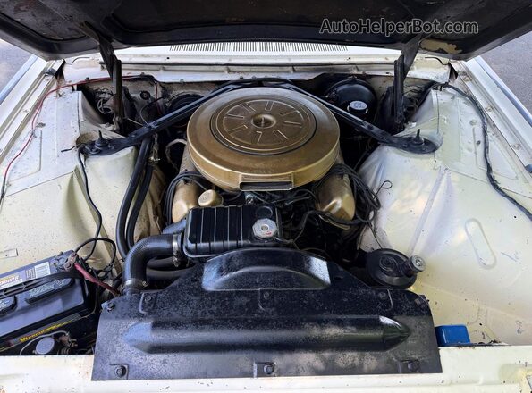 1Y71Z139615 1961 FORD T-BIRD Two Tone Widok deski rozdzielczej