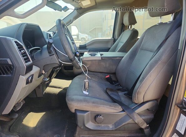 1FT7W2BT9NEE21287 2022 FORD F250 Серый Вид панели приборов