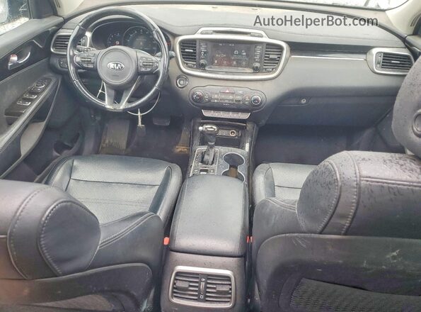 5XYPH4A53JG426768 2018 KIA SORENTO Серый Вид щитка приборов