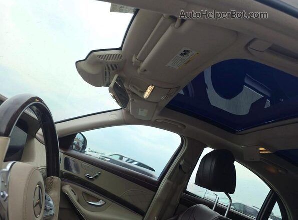 WDDUG8DB7JA369186 2018 MERCEDES-BENZ S White Vista interior trasera