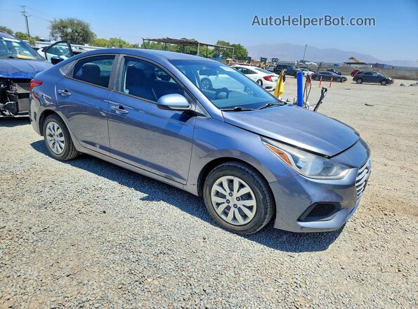 3KPC24A36JE026439 2018 HYUNDAI ACCENT Gray Front view