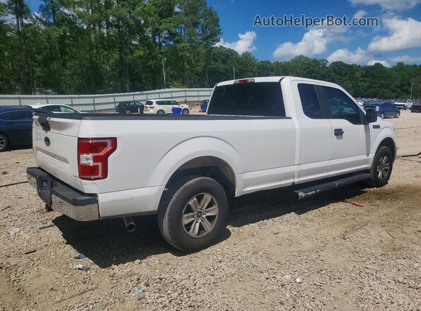 1FTEX1E58JKG09077 2018 FORD F150 White Przód prawy