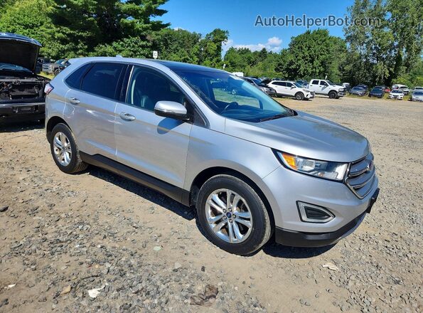 2FMPK4J93GBB24877 2016 FORD EDGE Серебряный Вид спереди