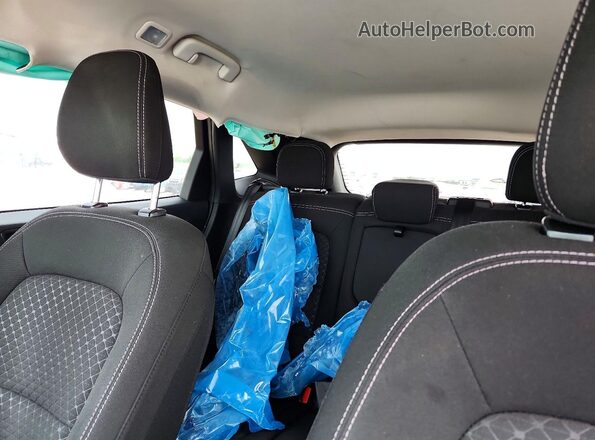 1FMCU9GN9PUA32936 2023 FORD ESCAPE Серебряный Вид задней части салона