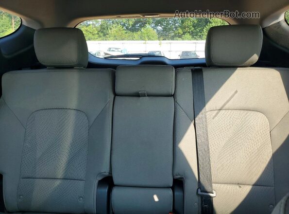 5XYZU3LB6GG357035 2016 HYUNDAI SANTA Синий Вид задней части салона