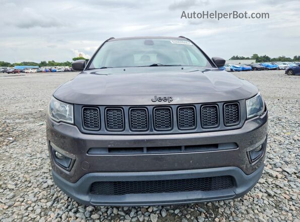 3C4NJCBB3JT318315 2018 JEEP COMPASS Серый Вид сзади