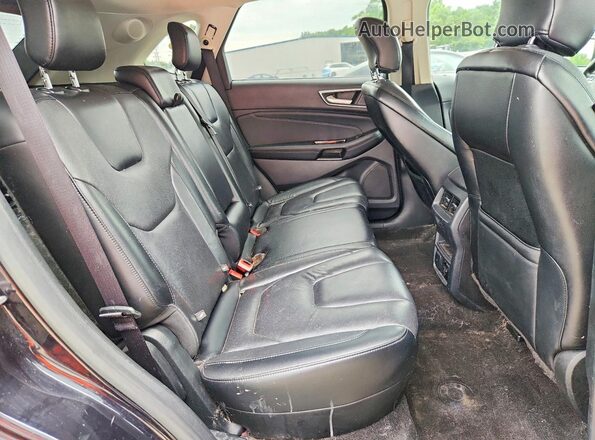 2FMPK4K90KBC22434 2019 FORD EDGE Black ძრავის განყოფილების ხედი