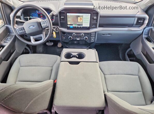 1FTFW3L8XSKE89378 2025 FORD F150 Silver Вид щитка приладів