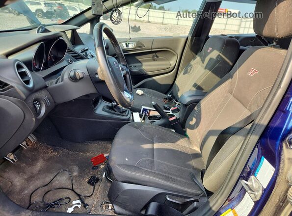 3FADP4GX1GM199970 2016 FORD FIESTA Blue Dashboard view