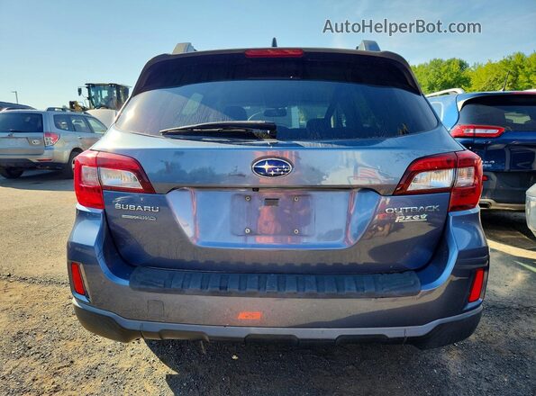 4S4BSACC5G3233522 2016 SUBARU OUTBACK Синий Вид салона спереди