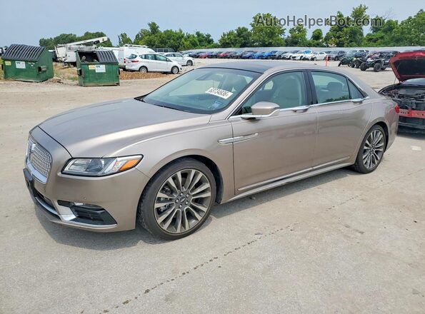 1LN6L9SKXK5602958 2019 LINCOLN CONTINENTA Gold Tył lewy