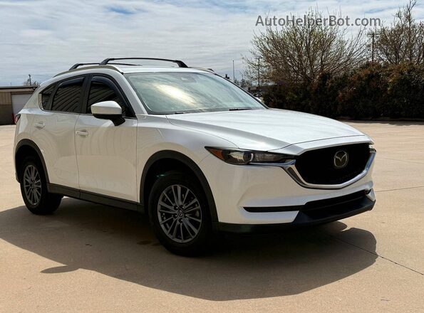 JM3KFBCL0H0153604 2017 MAZDA CX-5 White Հետևի ձախ