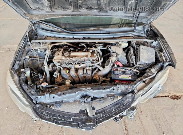 5YFBURHE8GP407453 2016 TOYOTA COROLLA Black Շարժիչի բաժամունքի տեսք