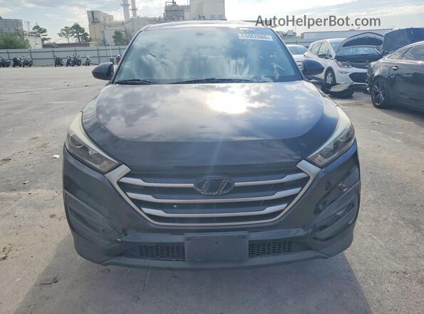 KM8J23A49HU494988 2017 HYUNDAI TUCSON Black Vista trasera