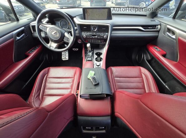 2T2BZMCA4JC162064 2018 LEXUS RX 350 Gray Вид задніх сидінь