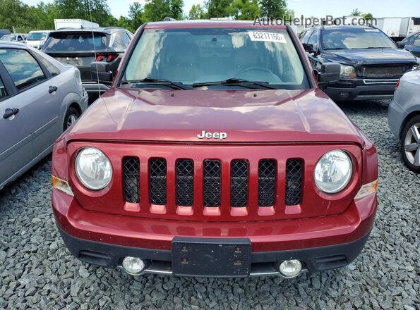 1C4NJRFBXHD179250 2017 JEEP PATRIOT Maroon Vista trasera