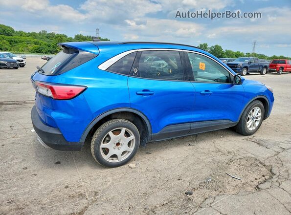 1FMCU0G67LUC56995 2020 FORD ESCAPE Blue Передня права чверть
